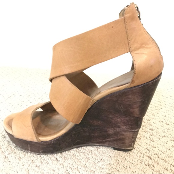 DVF vintage opal wedge sandal size 7 - Picture 4 of 11